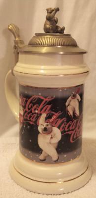 Coca-Cola Limited Edition Skating Scene Stein