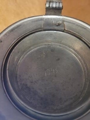 19th Century Fireman Stein