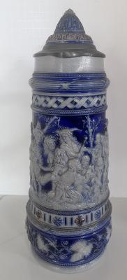 S P Gerz  Courtly Drinking Scene