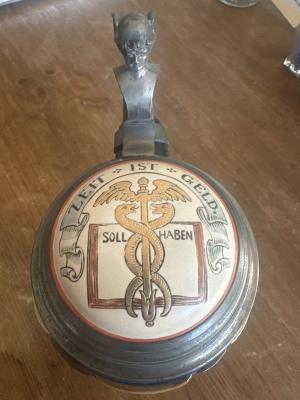 Mettlach Book stein 2001 K