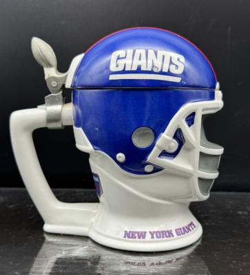 NEW YORK GIANTS Football helmet lidded stein