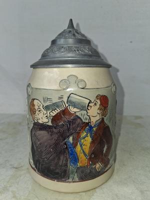 Merkelbach & Wick - Man and Student Drinking