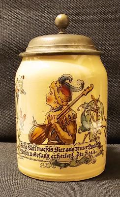 Mettlach Beer and Music Stein