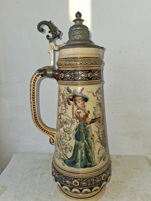 Marzi & Remy 285 - Landsknecht & Woman With Saying