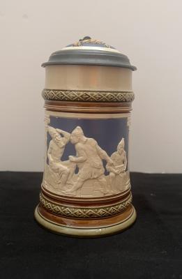 Mettlach In the Black Whale at Abscalon