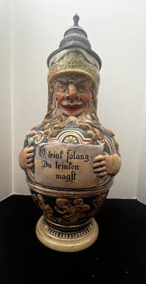 Dumler and Breiden Bartmann Bearded Man Jug
