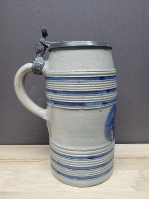 Early 19th century stein for everyday use