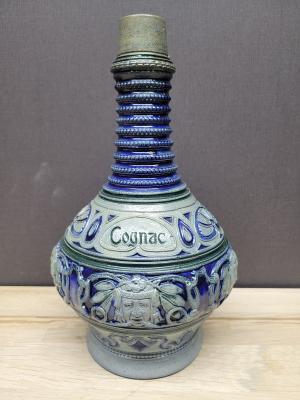 Stoneware bottle for Cognac