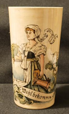 Mettlach Barmaid Beaker