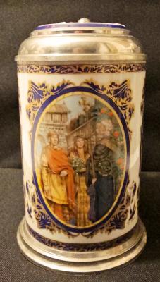 Villeroy & Boch Richard Wagner Marriage of Lohegrin Stein