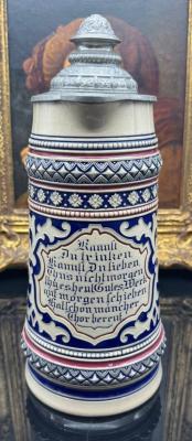 Merkelbach & Wick #15 "Scrollwork with Saying"