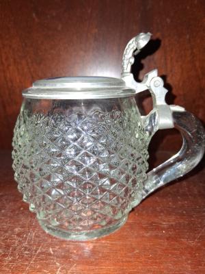 Portrait Glass Stein