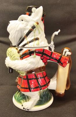 Stahl-PKT White Scotch Terrier Character Stein