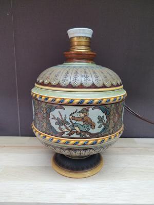 Lamp base from Mettlach #1591