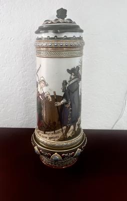 Villeroy and Boch Mettlach “Dutch Councilman and Barmaid” 2065