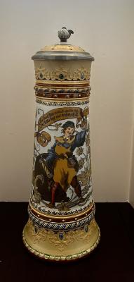 Villeroy and Boch cooper with Steins #1940