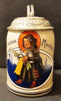 Steinzeug-Industrie Coblenz stein, Greetings from Munich