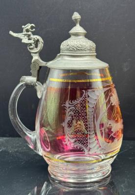 Glass mug