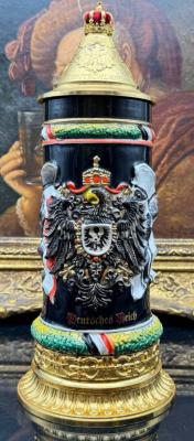 Beer mug "The German Empire Eagle Crest Stein"