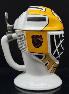 Goalkeeper helmet of the NHL team "Boston Bruins"