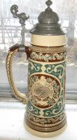 Master stein with target shooting theme