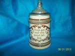 Small pottery Stein with 