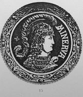 plaque 'Minerva'